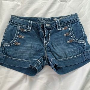 Miss Me 27 trouser shorts